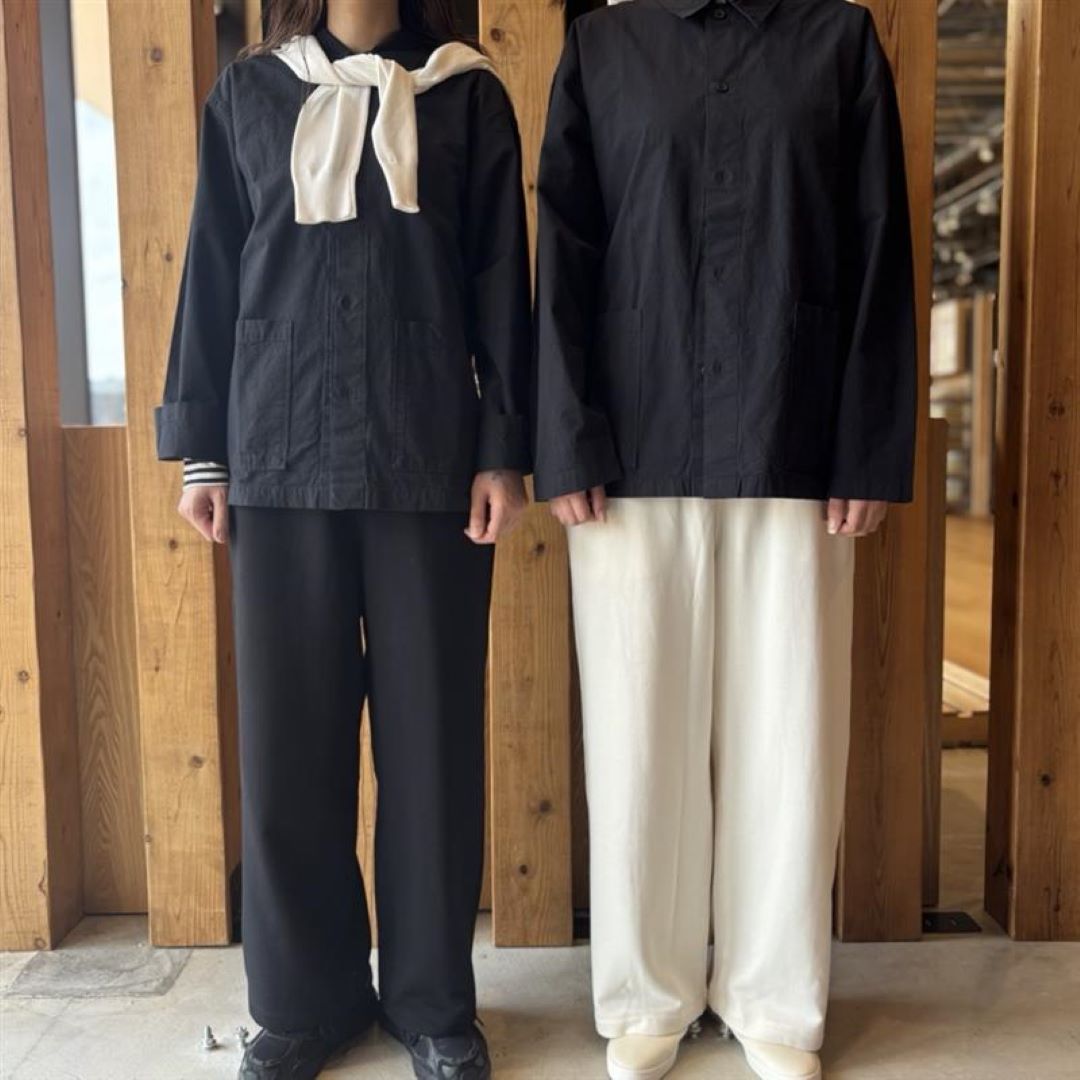 無印 L 上下セット 乾きやすいブロードシャツジャケット ワイドテーパードパンツ ジャケットで着こなそう｜無印良品 フォレストモール岩出